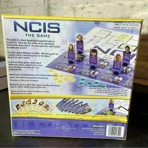 NCIS The Game (Based On The TV Series) Board Game NEW, Sealed - Picture 3 of 7